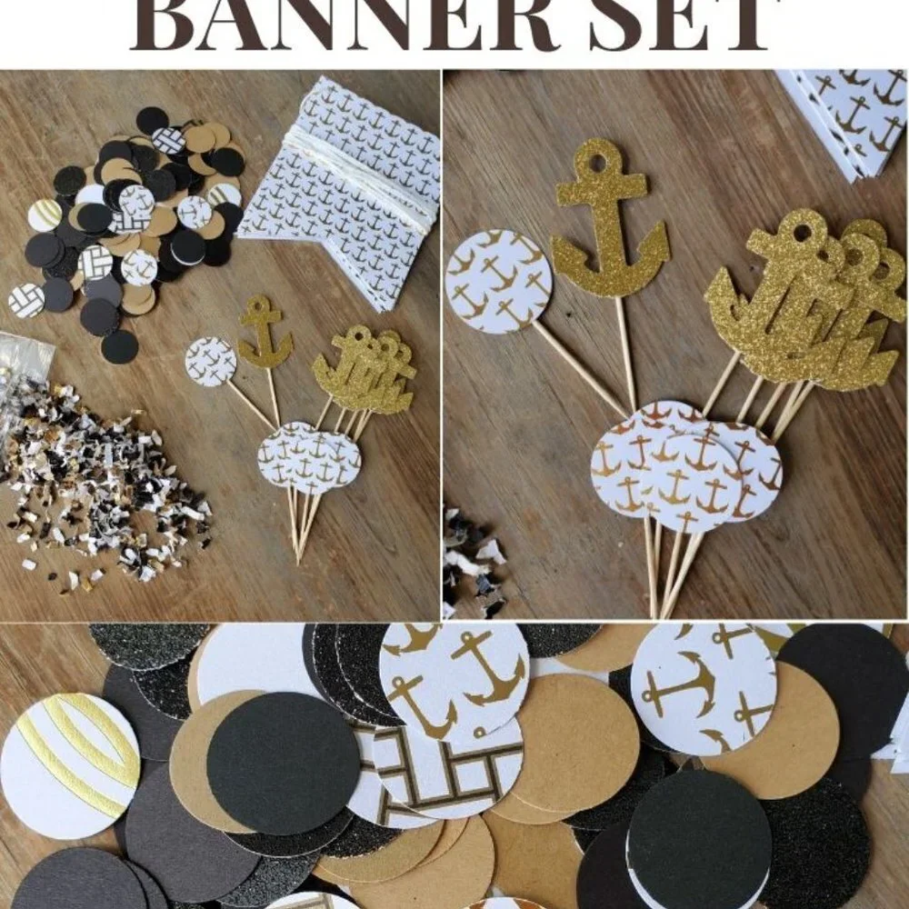 Nautical Bachelorette Party Banner | Bachelorette Party Set